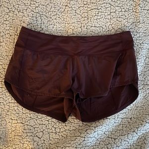 Lululemon Speed Up Low-Rise Lined Shorts 2.5”